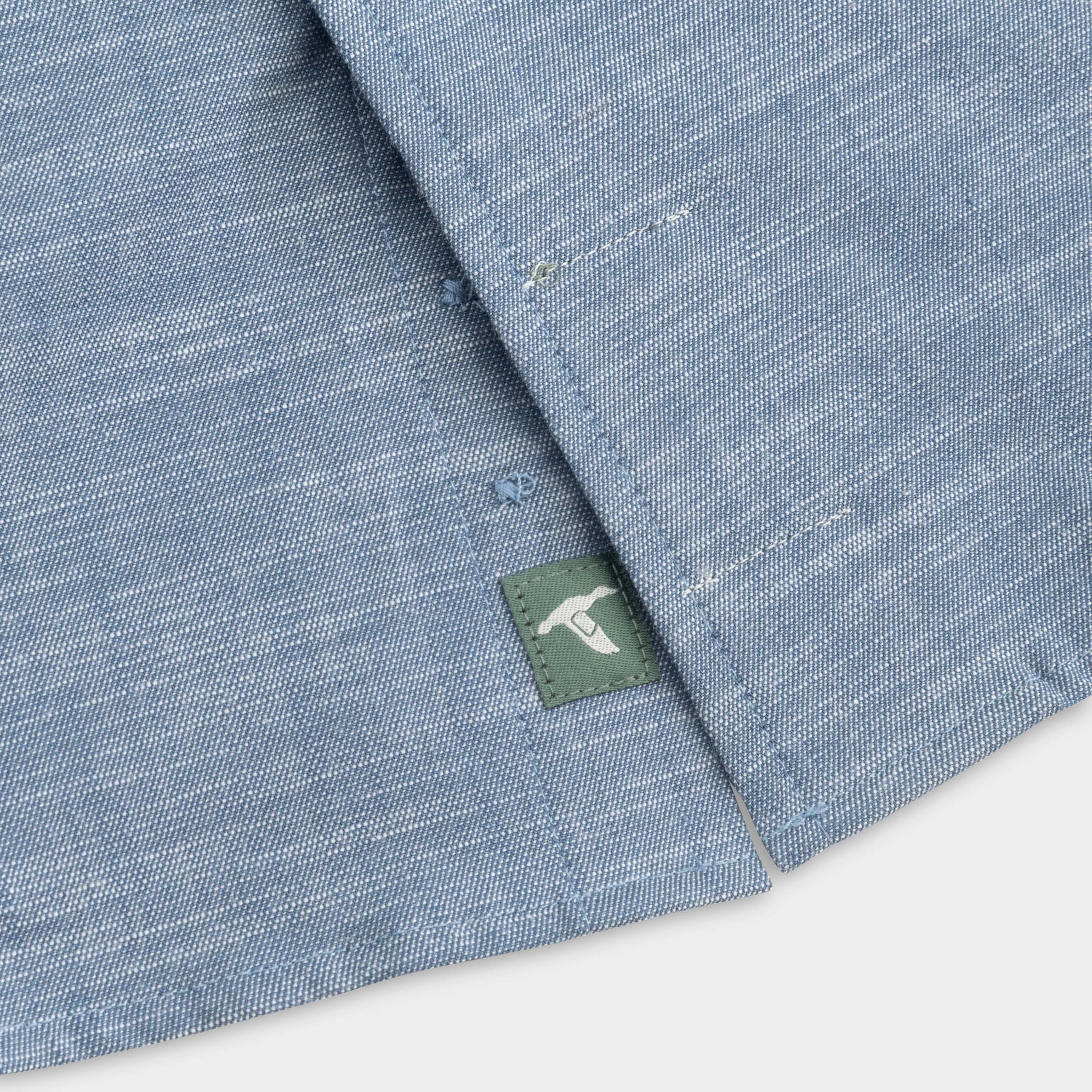 Cotton/Tencel Short Sleeve Sport Shirt