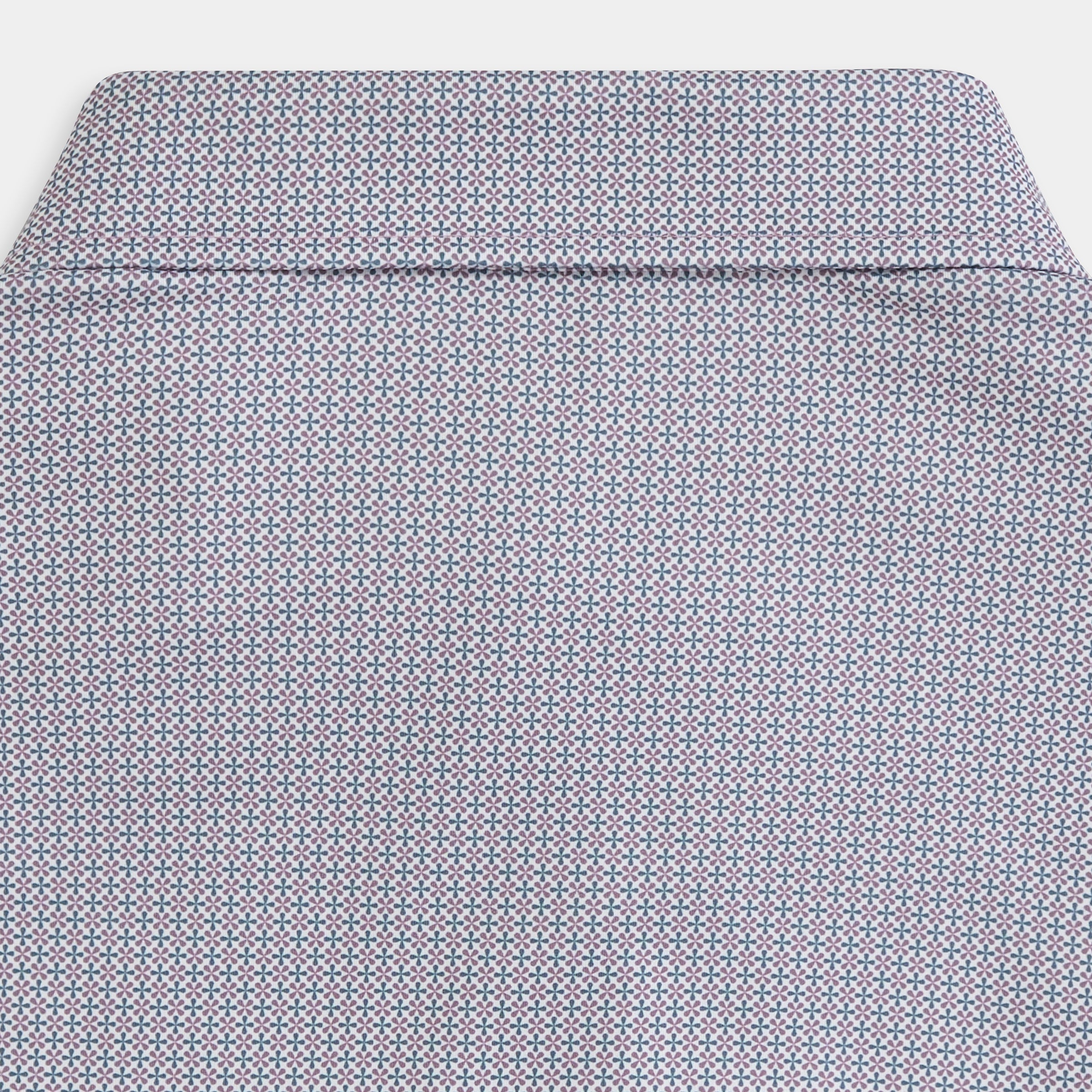 Geometric Print Performance Polo