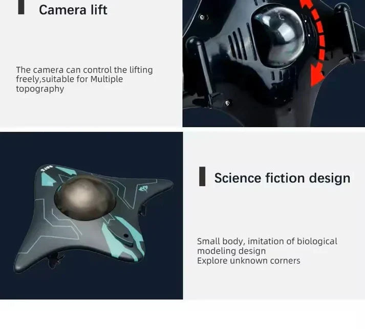MantaVision ¨C Le drone de surface contrôlé par application pour l'exploration des plans d'eau