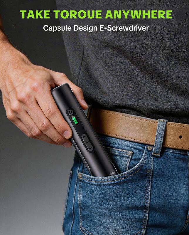 Ensemble de tournevis électrique sans fil compact