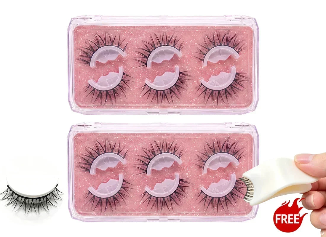 Faux cils autocollants réutilisables