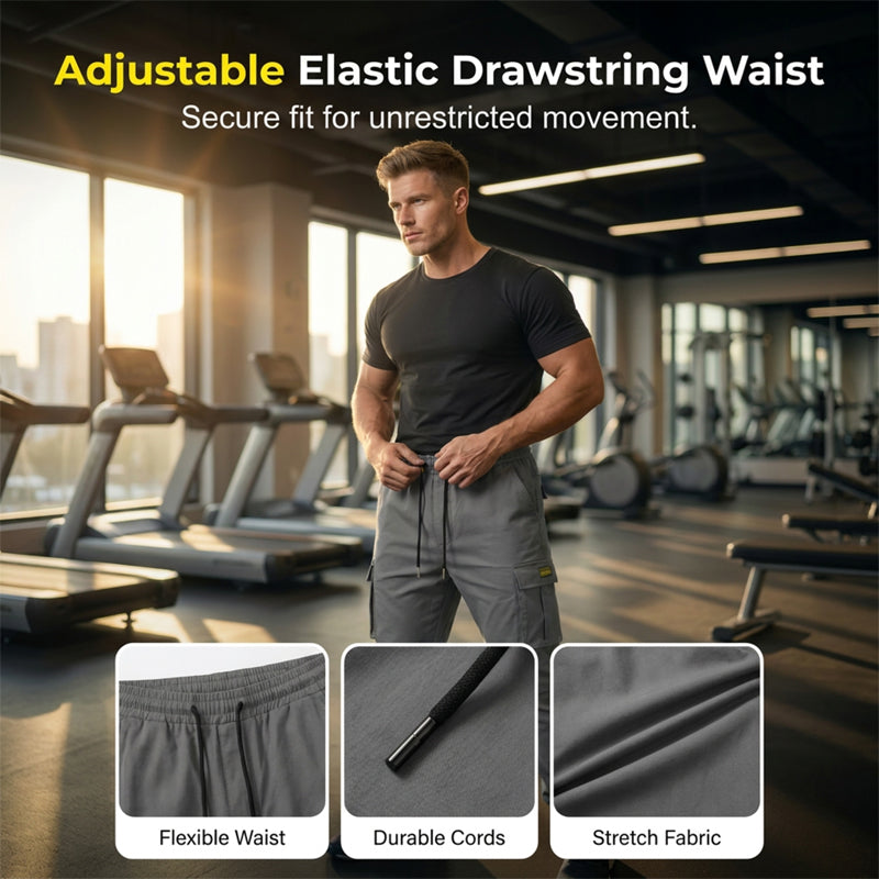 Pantalon Cargo Homme Décontracté – Élégant, Confortable & Ajustable