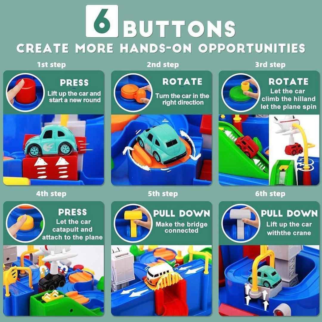 Best Gift City Adventure Rescue - Jouet éducatif pour tout-petits