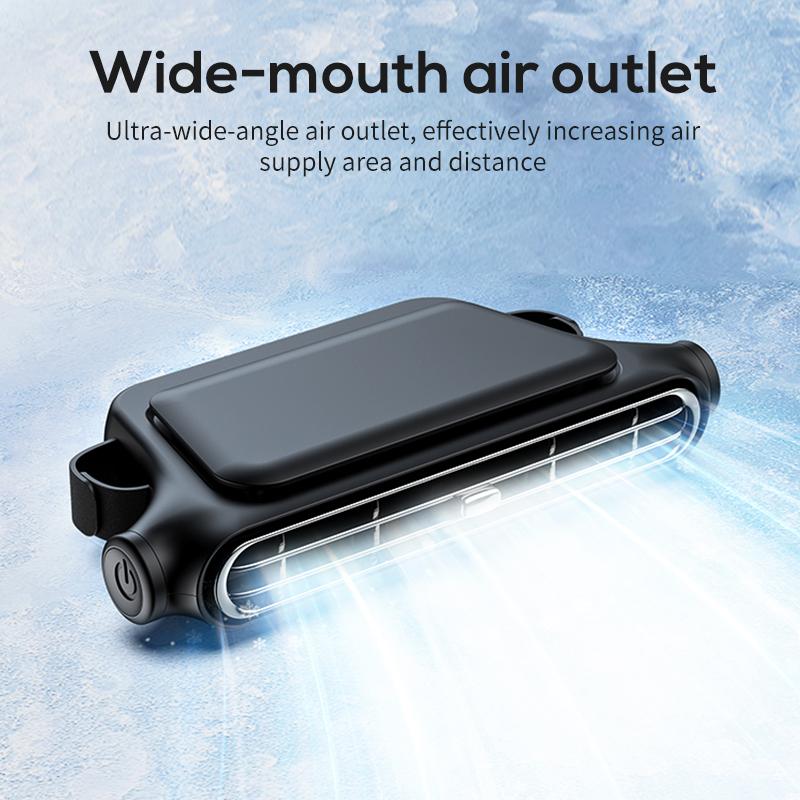 Ventilateur de Siège Auto BreezGoTM – Ventilateur Rechargeable Clip-On 3 Vitesses avec Batterie 3000 mAh | Chargement USB-C pour Voitures, Voitures de Golf et Camping-cars