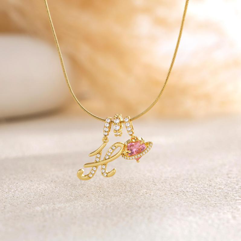 Colliers pendentifs 3 rangs avec initiales A-Z | Personnalisés et élégants
