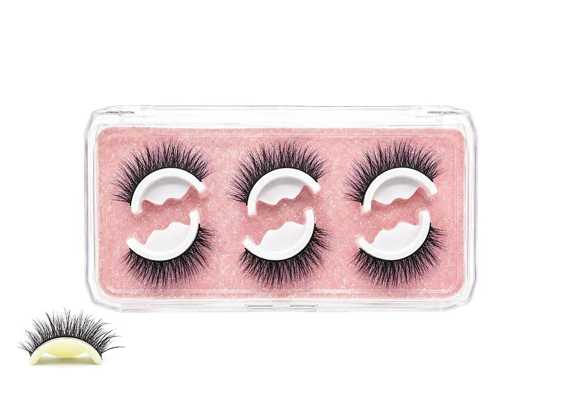Faux cils autocollants réutilisables
