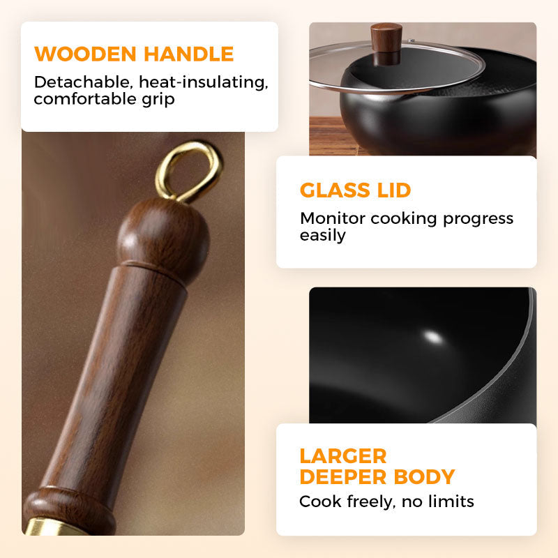 Sans produits chimiques, un craquement parfait – Rôtissoire en fonte non revêtue ultra-robuste. Fonctionne sur toutes les plaques de cuisson. Livraison gratuite au Royaume-Uni.