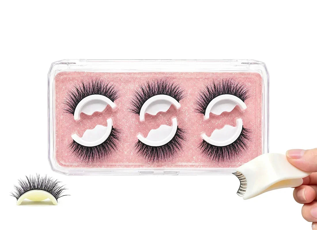 Faux cils autocollants réutilisables