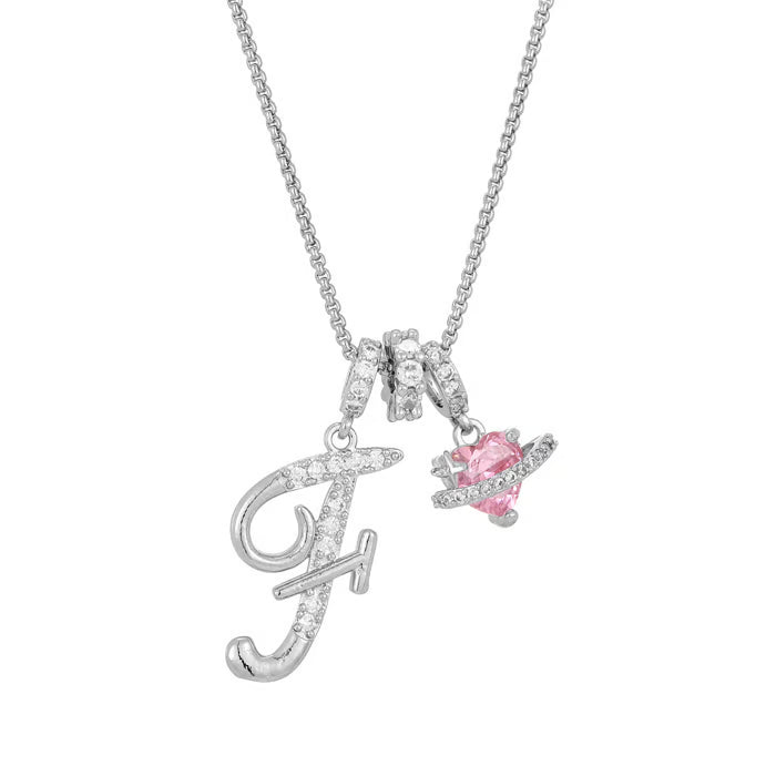 Colliers pendentifs 3 rangs avec initiales A-Z | Personnalisés et élégants