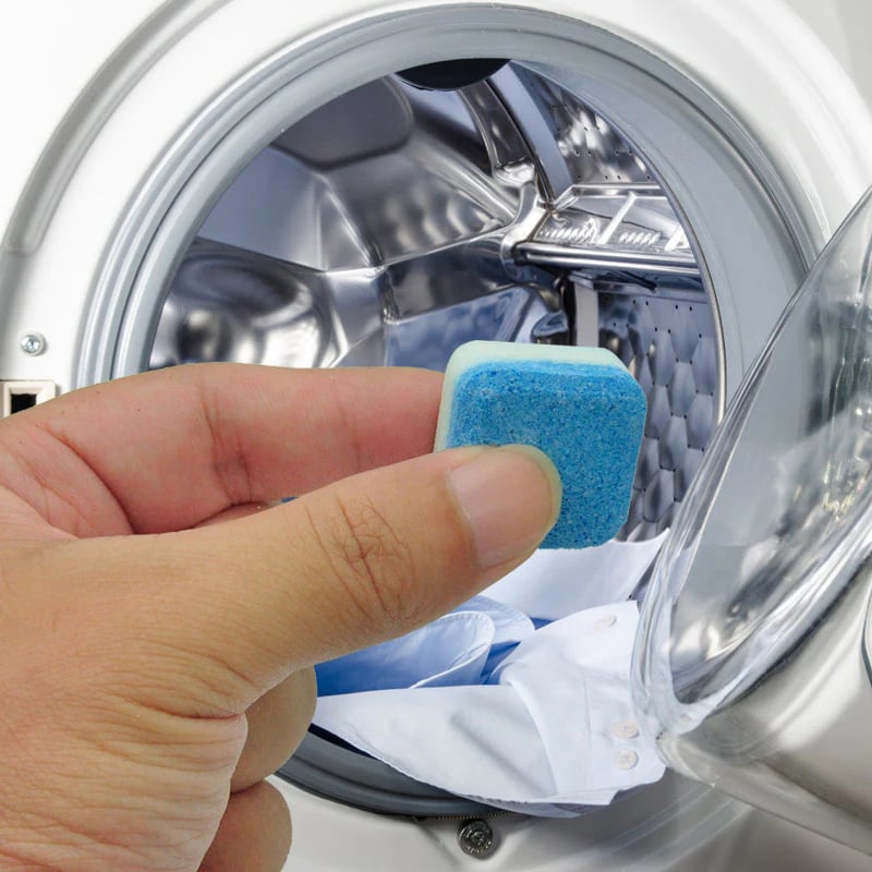 Jusqu'à épuisement des stocks 37 % de réduction ! Tablettes de nettoyage en profondeur pour lave-linge