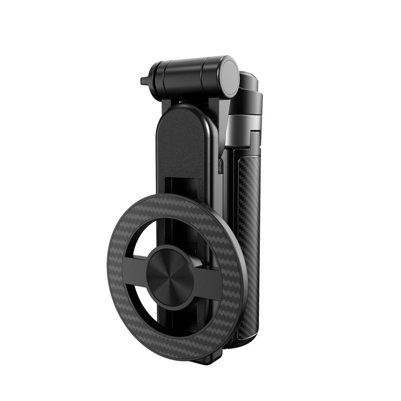 Perche à selfie magnétique multifonctionnelle 4-en-1 avec rotation à 360°