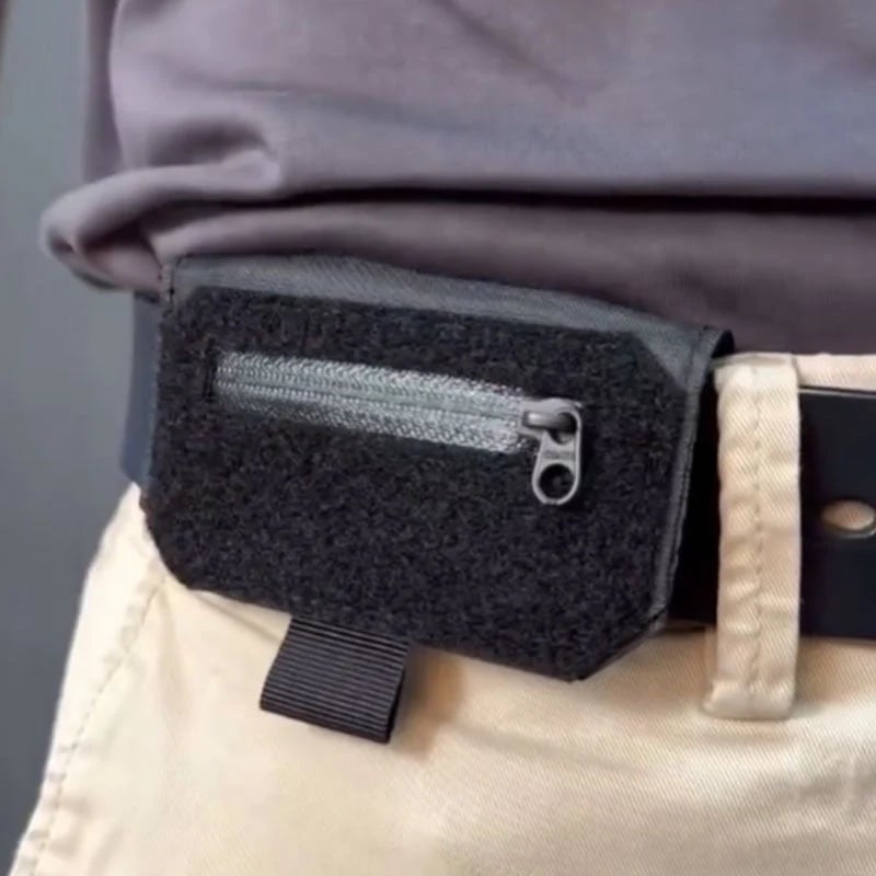 MAINTENANT! Portefeuille ceinture fin – Mince et discret – Idéal pour les voyages et l'utilisation quotidienne
