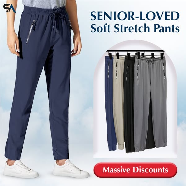Pantalon unisexe ultra doux, extensible, au tombé parfait et décontracté