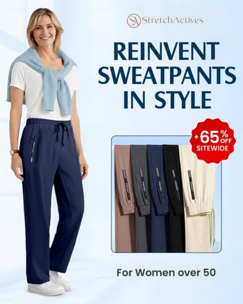 Pantalon unisexe ultra doux, extensible, au tombé parfait et décontracté