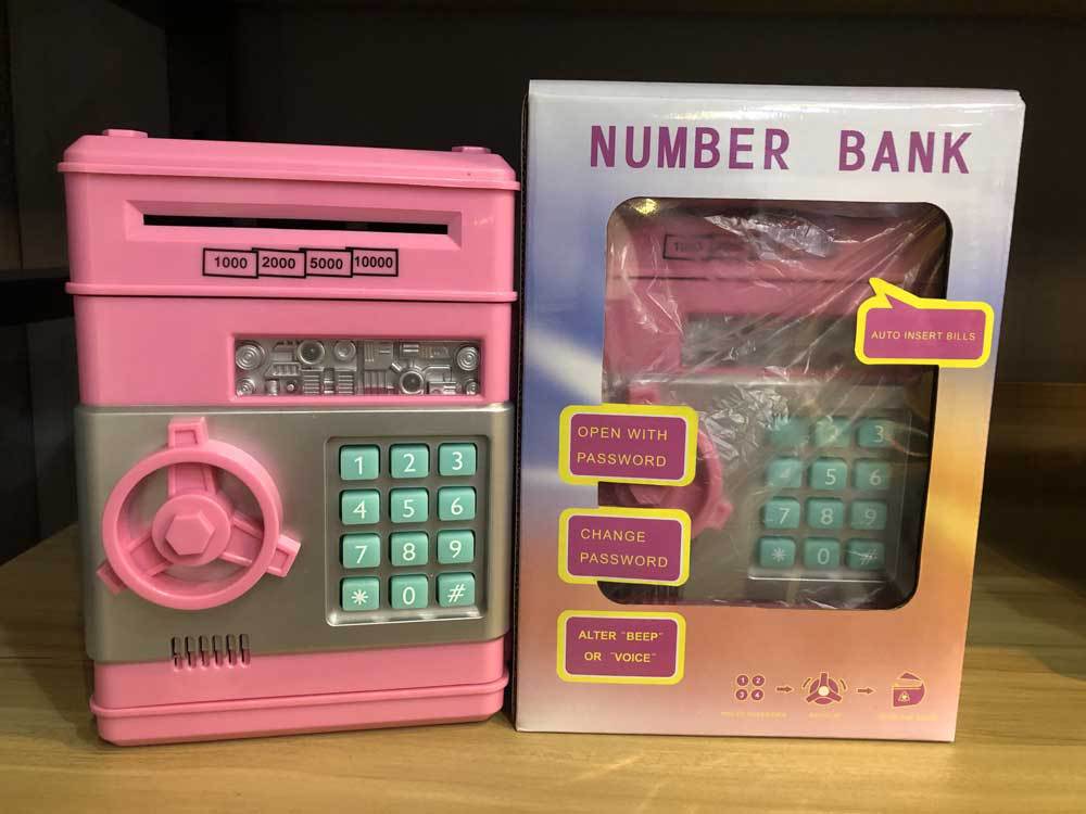 Mini Distributeur Automatique de Billets (DAB) Électronique pour Dépôt et Retrait Automatique avec Code PIN