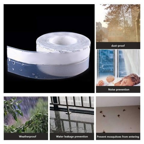 Bande d'étanchéité pour portes – Ruban isolant et coupe-froid auto-adhésif pour portes,, fenêtres et portes de douche