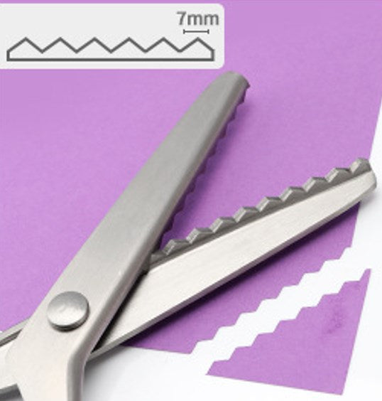 Ciseaux de couture crantés DIY – Précis et faciles à utiliser