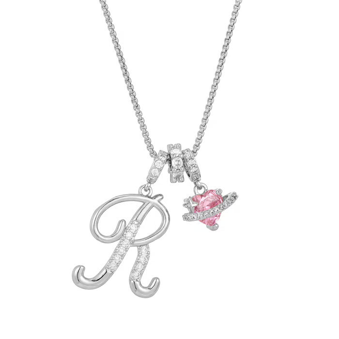 Colliers pendentifs 3 rangs avec initiales A-Z | Personnalisés et élégants