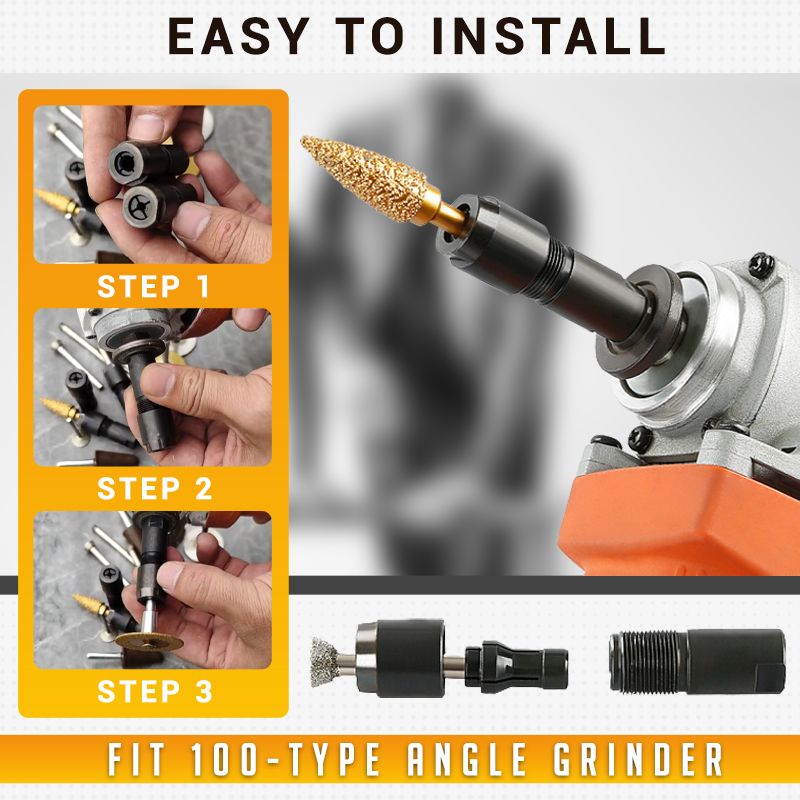 Pousbo? Adaptateur modifié pour meuleuse d'angle