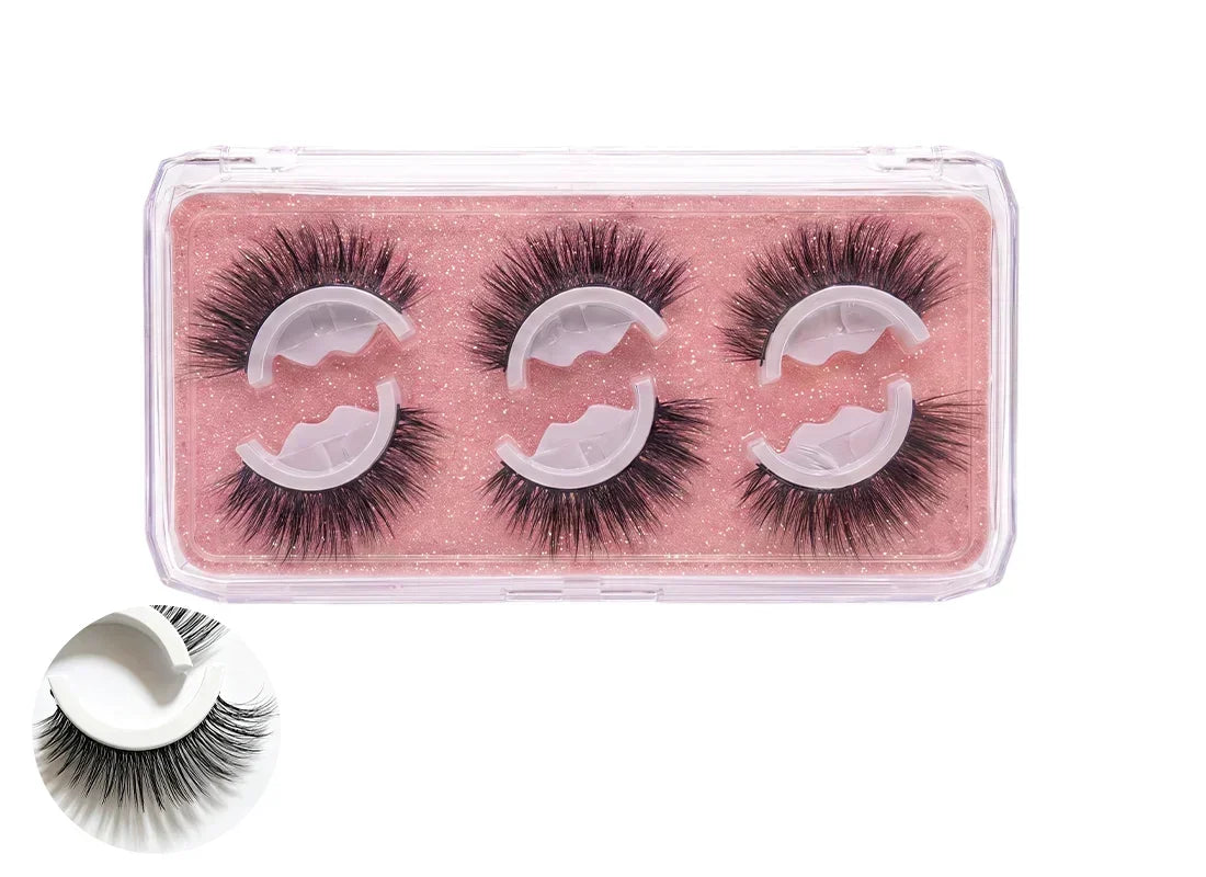 Faux cils autocollants réutilisables