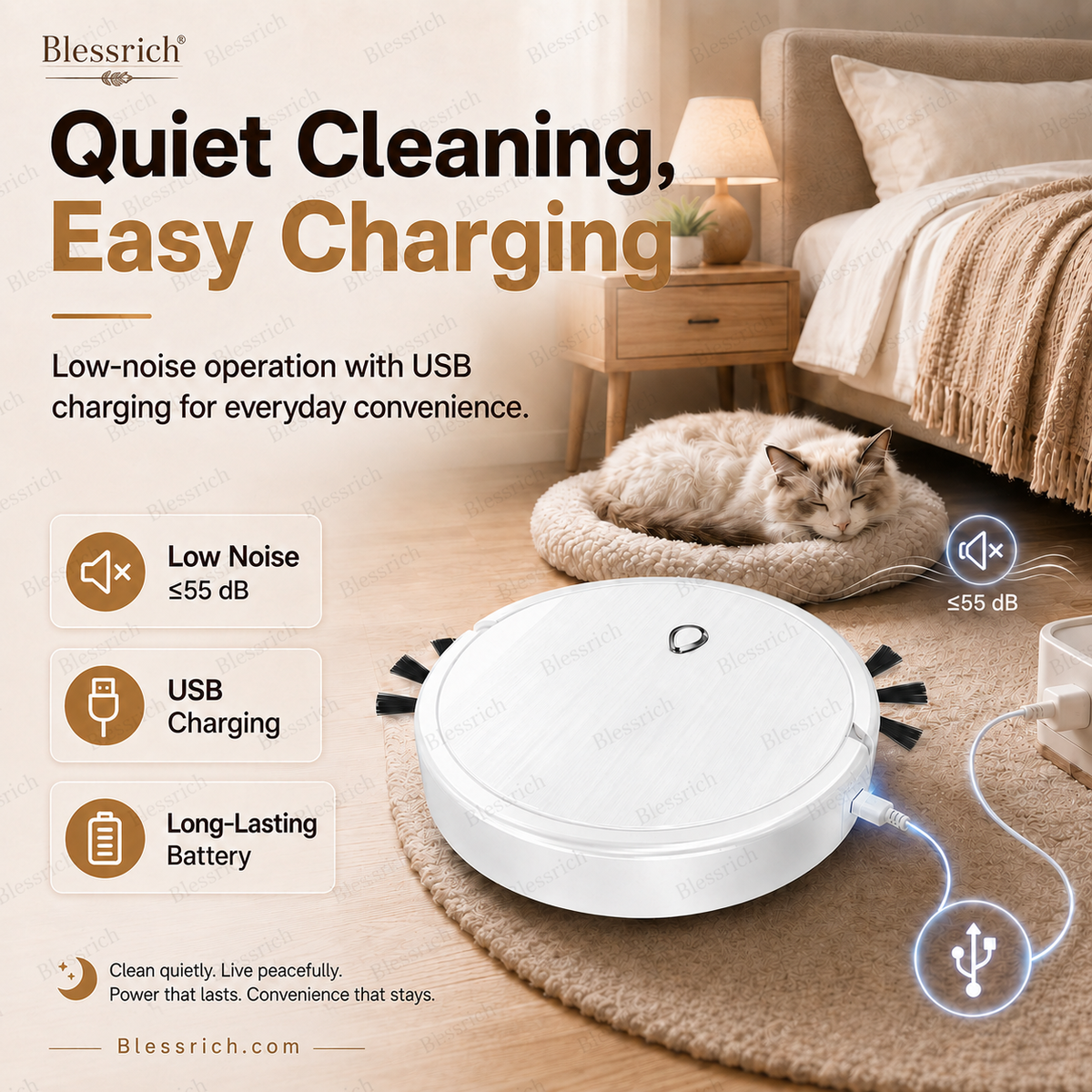 Robot aspirateur 3-en-1 SmartSweepMC