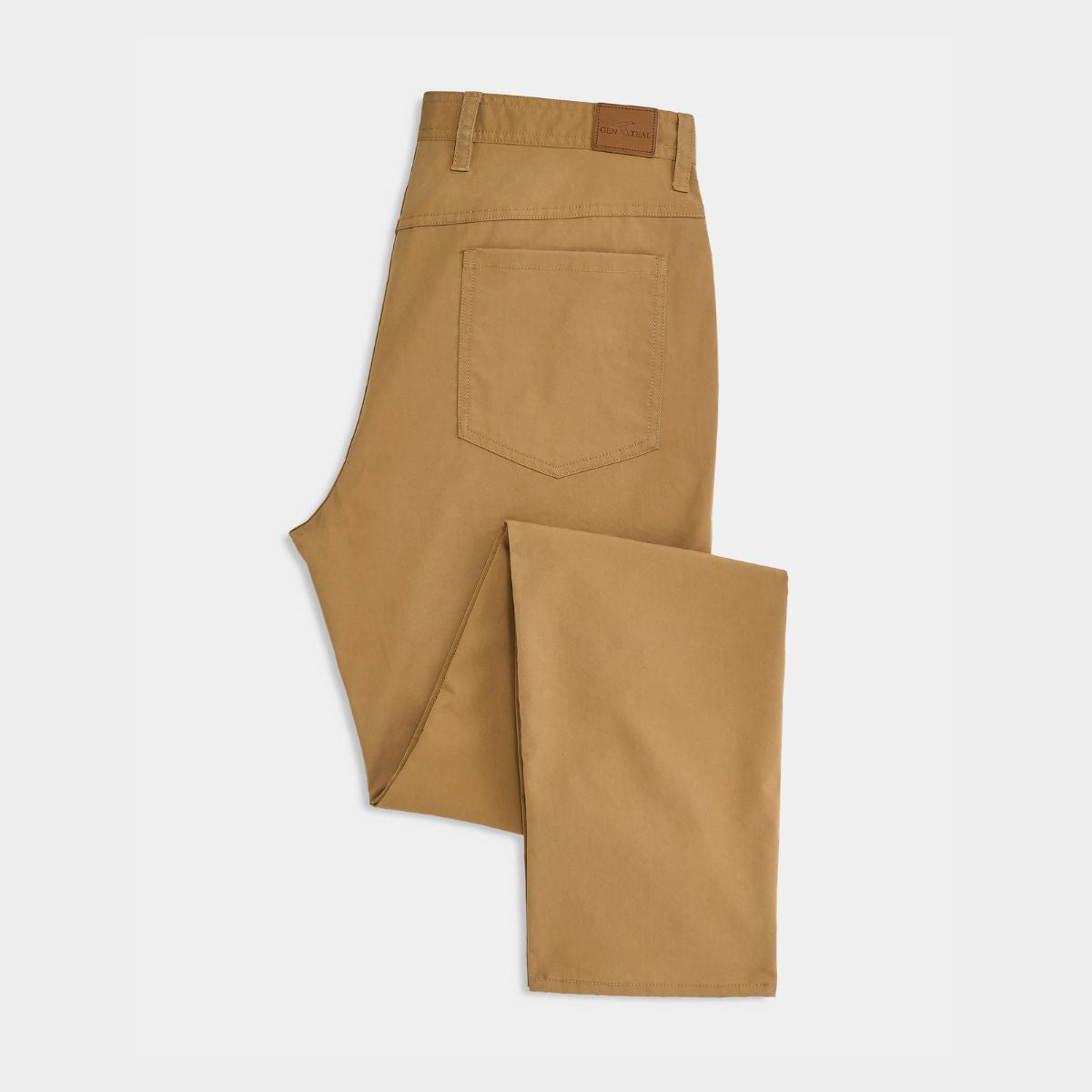 Khaki Five-Pocket Pant
