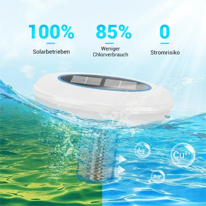 Ioniseur Solaire de Piscine à Succès pour une Eau Cristalline