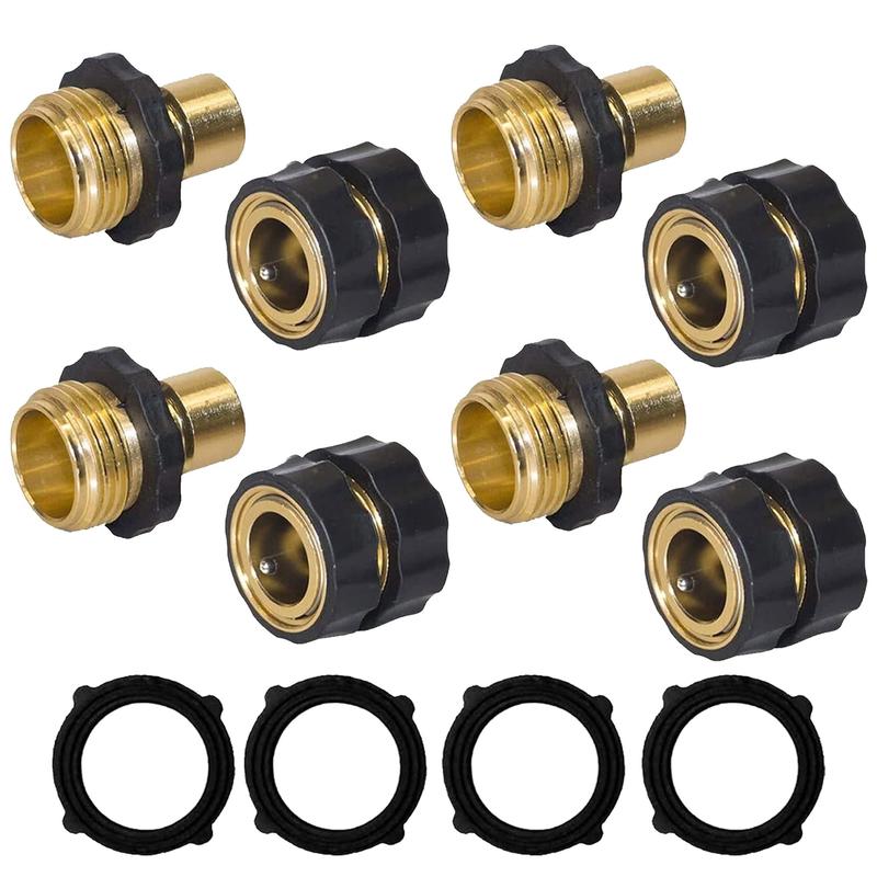 Raccord rapide pour tuyau d'arrosage 3/4 pouce