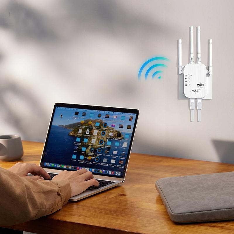 Répéteur WiFi Double Bande (5GHz/2.4GHz) 1200Mbps 2026 Couvre 930 m² et 50 Appareils