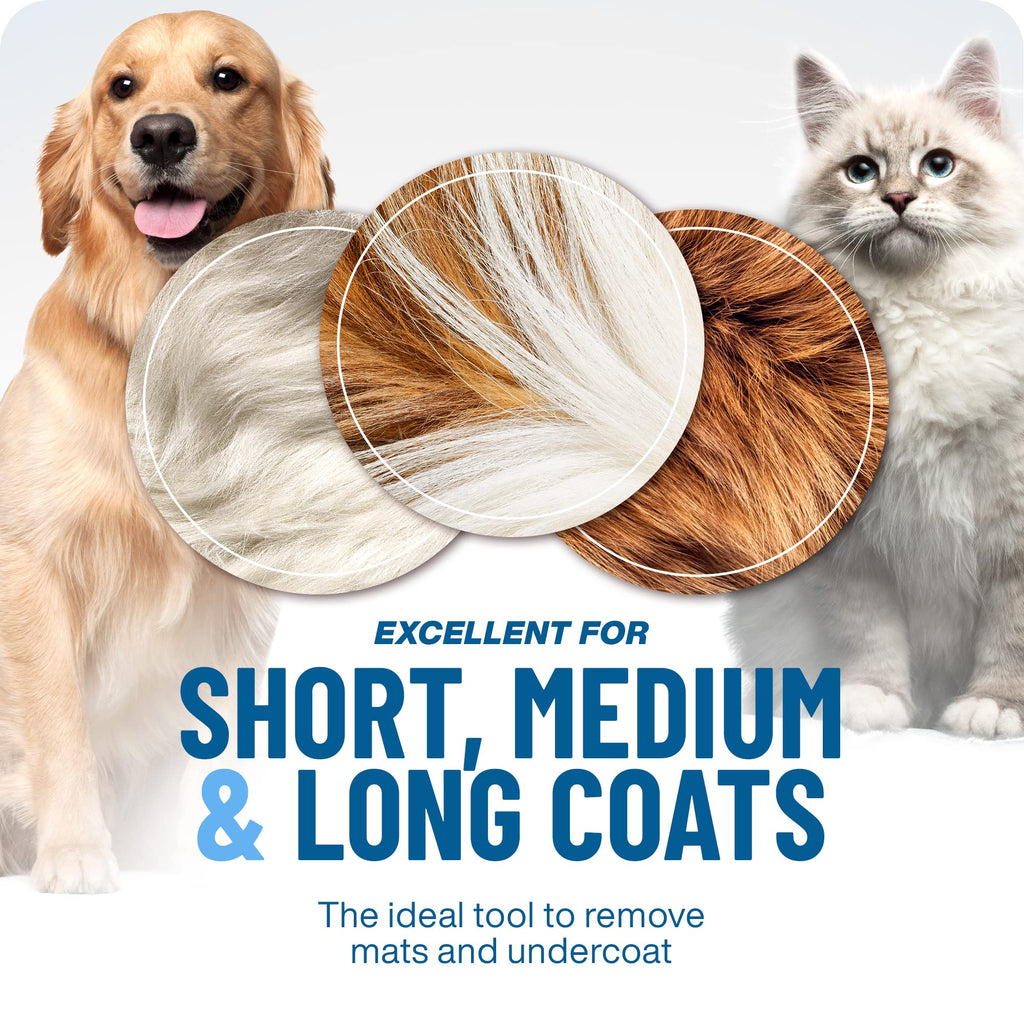 Outil de démêlage professionnel pour chiens et chats