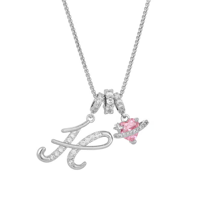 Colliers pendentifs 3 rangs avec initiales A-Z | Personnalisés et élégants