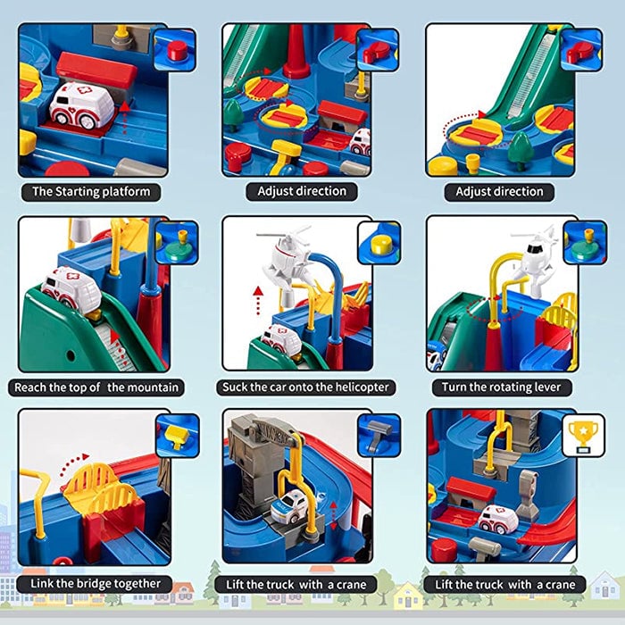 Best Gift City Adventure Rescue - Jouet éducatif pour tout-petits