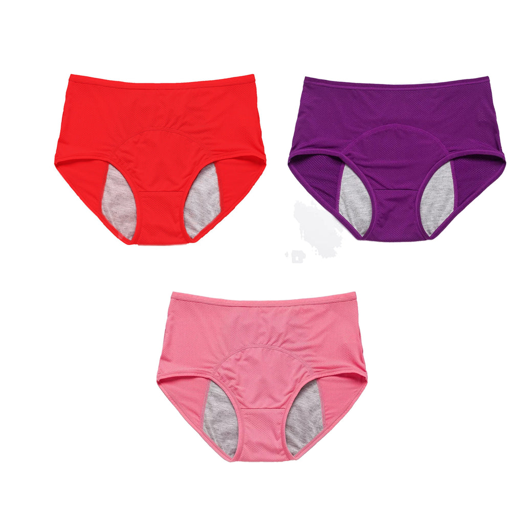 Lot de culottes taille haute anti-fuites 2026