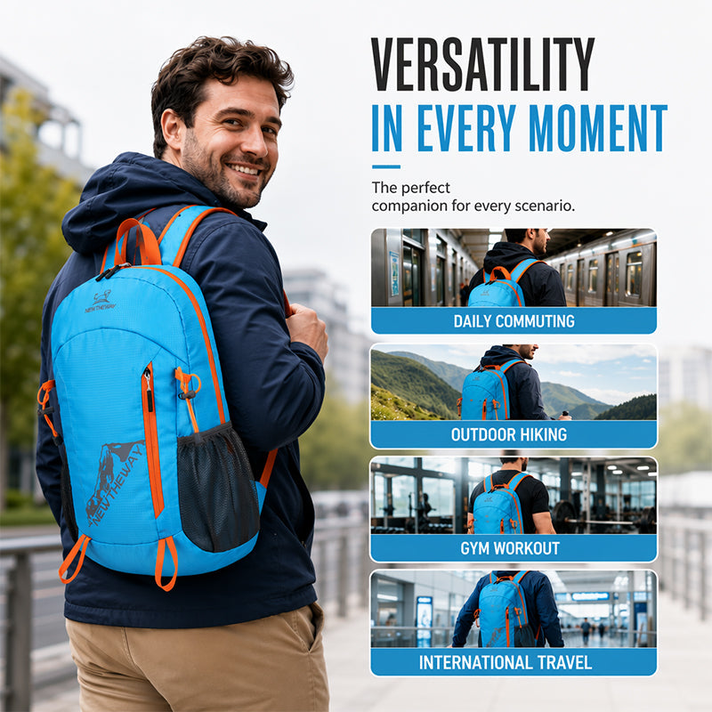 Sac à dos de camping pliable et imperméable