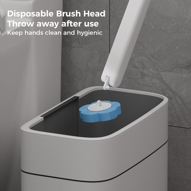Système de nettoyage de toilettes jetable – Nettoyage hygiénique en un clic, sans résidus, facile à utiliser et jetable