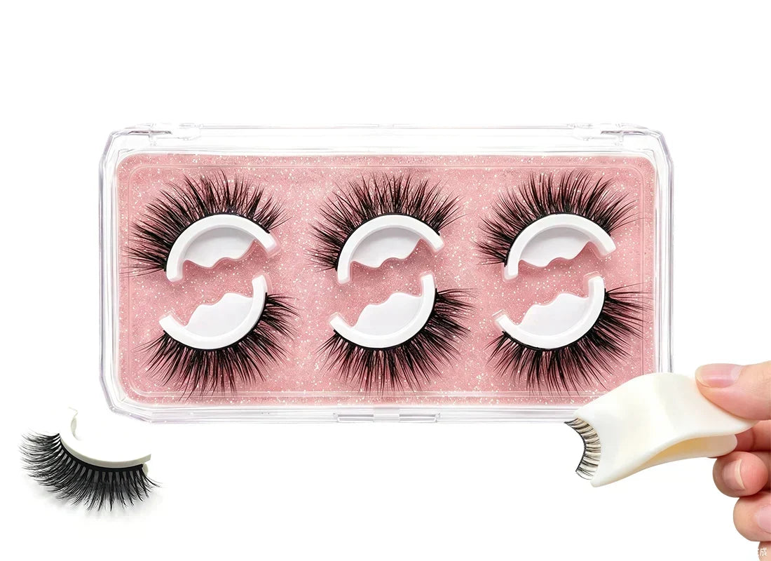 Faux cils autocollants réutilisables