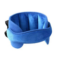 Sangle de maintien de tête pour siège auto enfant, bandeau de sieste réglable en peluche douce avec coussins latéraux rembourrés