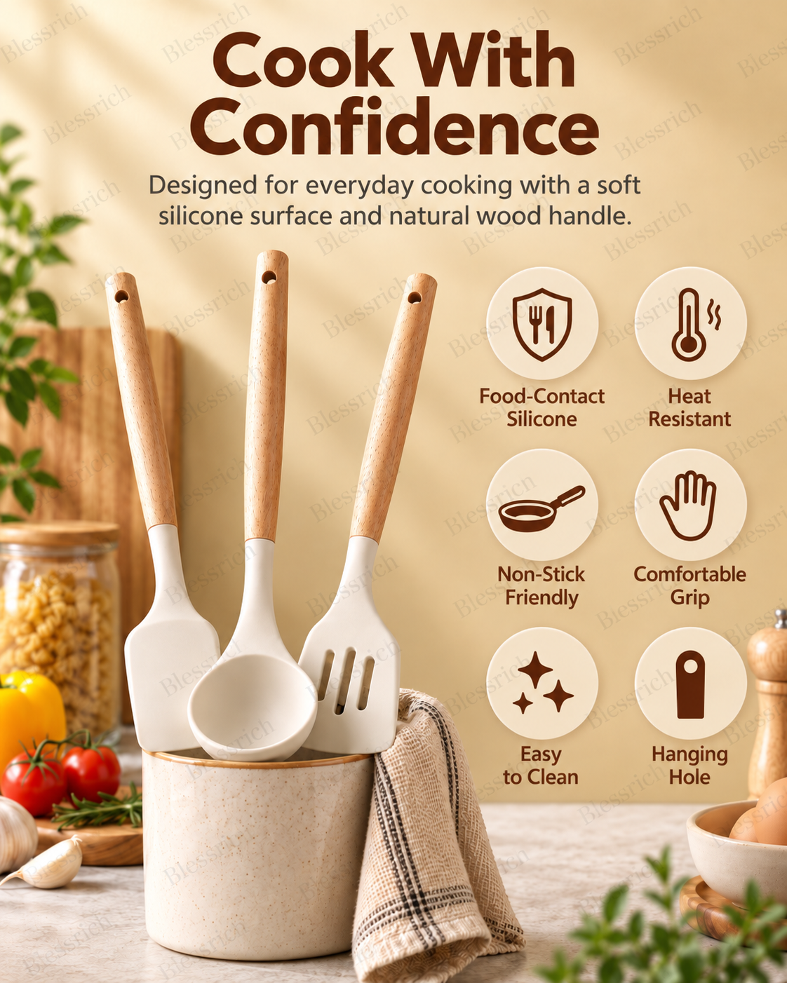 Ustensiles de cuisine en silicone – Choisissez votre indispensable du quotidien