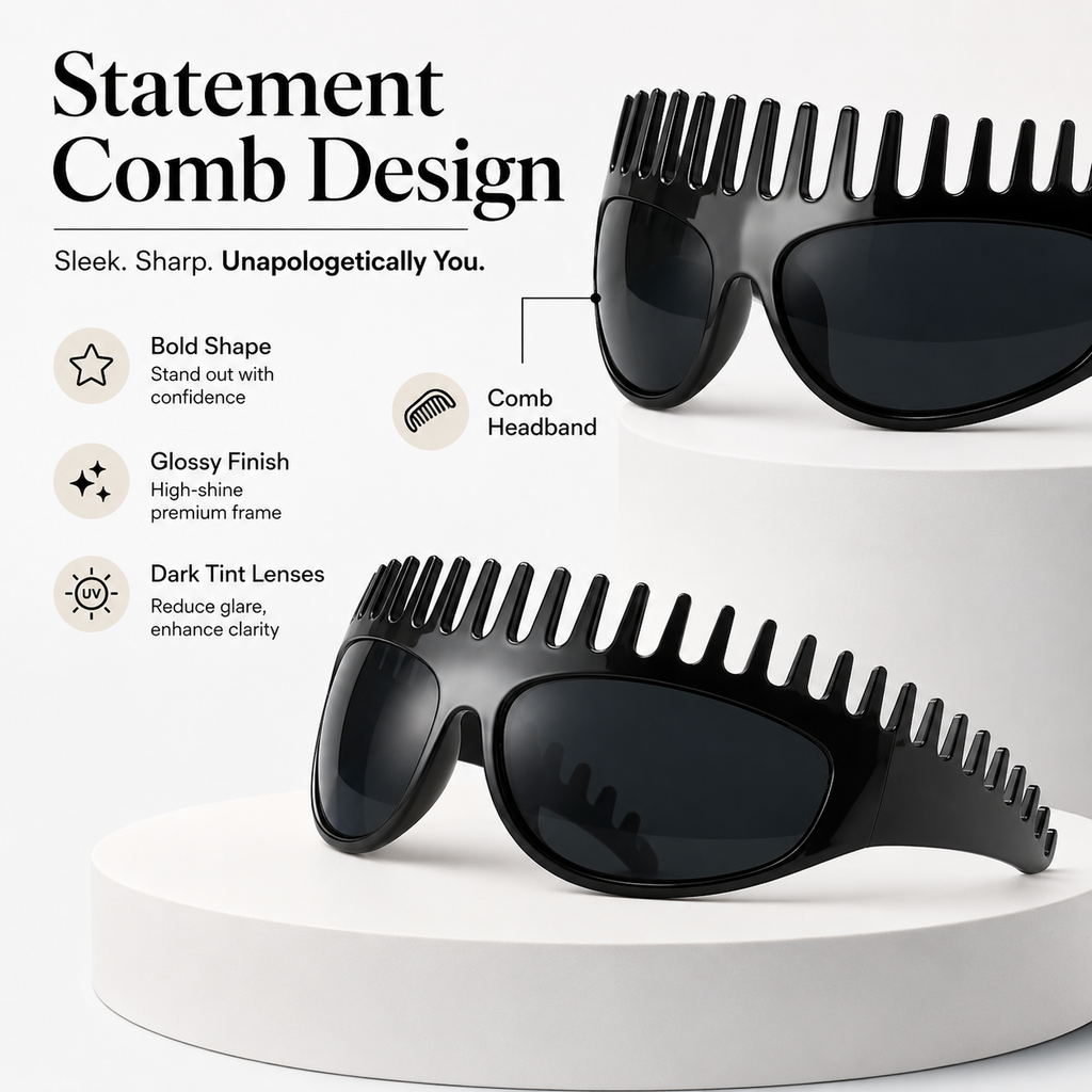 Nouvelles lunettes de soleil carrées tendance pour femmes – Luxe léger, protection UV, monture surdimensionnée, polyvalentes et stylées streetwear !