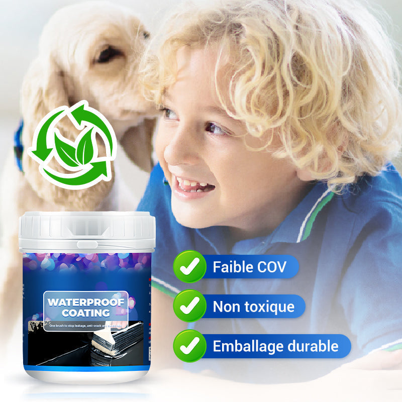 Revêtement polyuréthane multifonctionnel imperméable, protection longue durée, protège chaque recoin de votre espace !