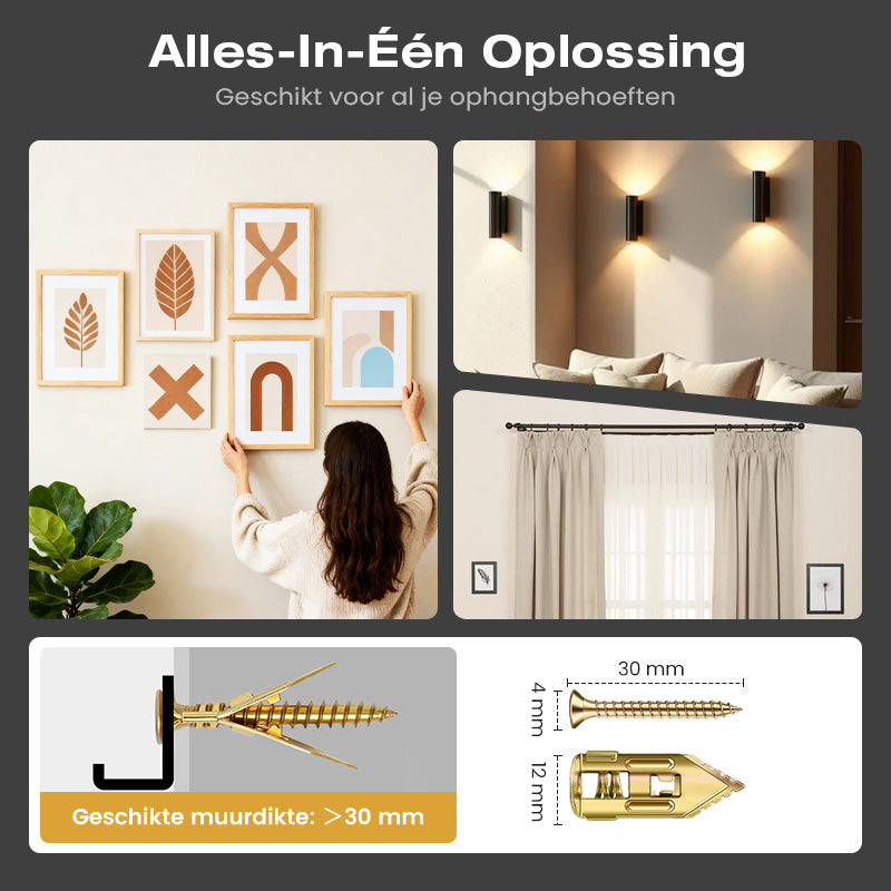 Vis d'ancrage autoperceuses