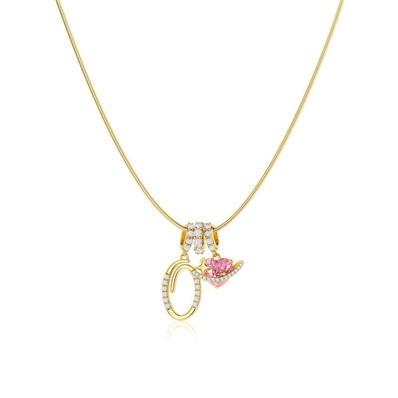 Colliers pendentifs 3 rangs avec initiales A-Z | Personnalisés et élégants