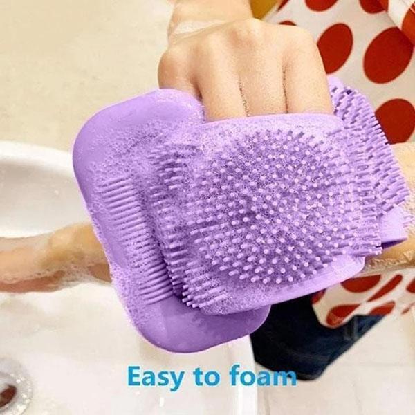 Brosse nettoyante pour le corps en silicone HydratBath