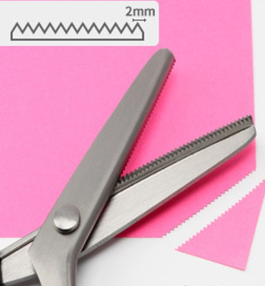 Ciseaux de couture crantés DIY – Précis et faciles à utiliser