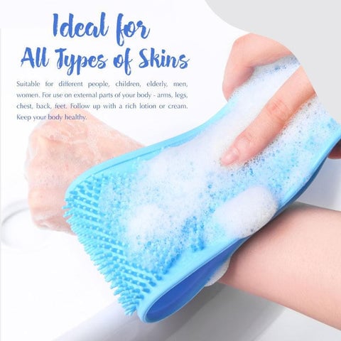 Brosse nettoyante pour le corps en silicone HydratBath