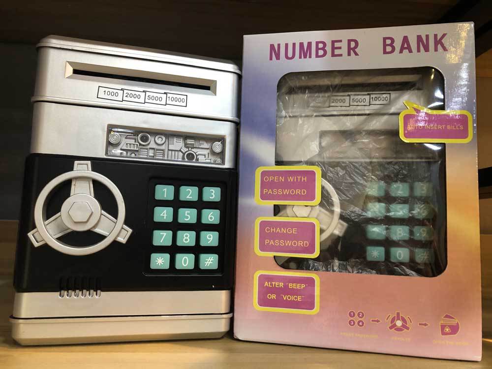 Mini Distributeur Automatique de Billets (DAB) Électronique pour Dépôt et Retrait Automatique avec Code PIN