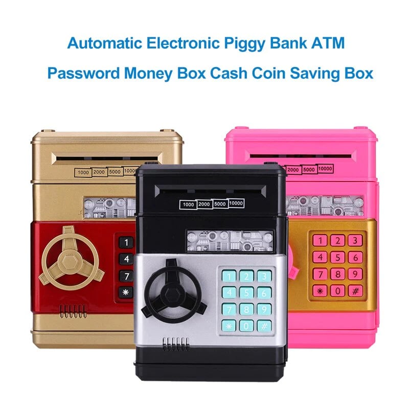 Mini Distributeur Automatique de Billets (DAB) Électronique pour Dépôt et Retrait Automatique avec Code PIN