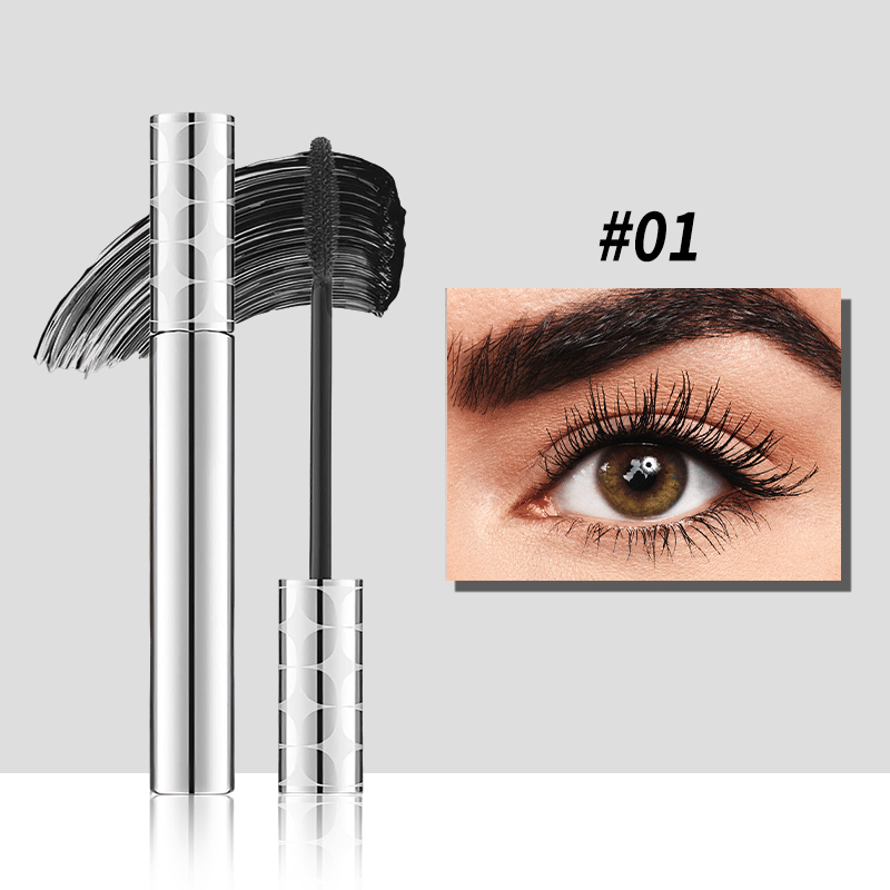Mascara tube – Duo noir et brun pour maquillage des cils