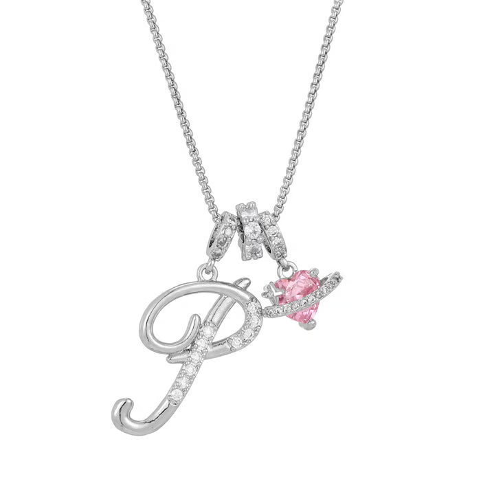 Colliers pendentifs 3 rangs avec initiales A-Z | Personnalisés et élégants