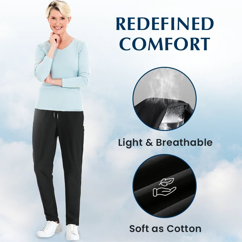 Pantalon unisexe ultra doux, extensible, au tombé parfait et décontracté